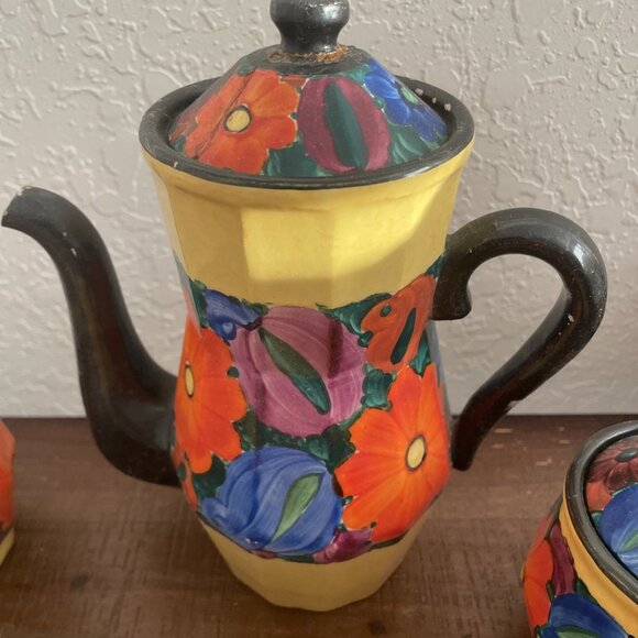 JMrazek Czechoslovakia Vintage Pottery 9 Pieces - Picture 3 of 4